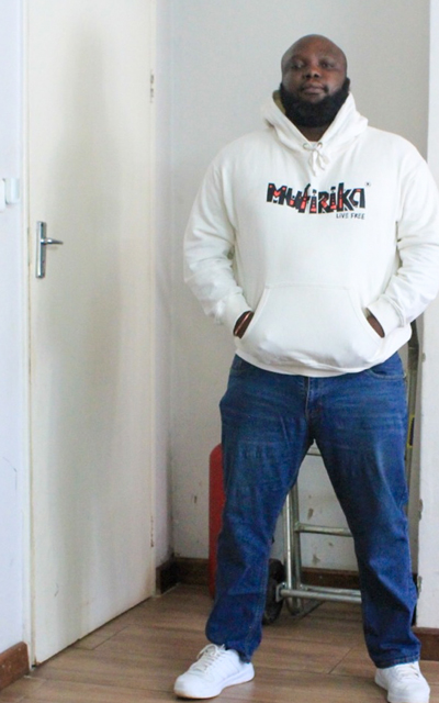 Mufirika Branded Hoodie - White